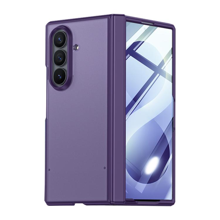 Intergrated Shell And Flim Skin Feel Translucent Frosted Phone Case, For Galaxy Z Fold8 5G, For Galaxy Z Fold8 Ultra 5G