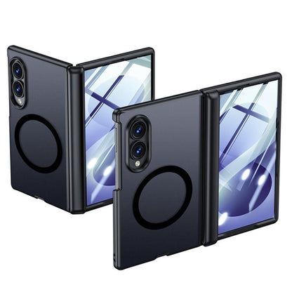 Intergrated Shell And Flim Skin Feel Translucent Frosted Magnetic Phone Case, For Galaxy Z Fold8 5G, For Galaxy Z Fold8 Ultra 5G
