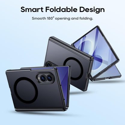 Intergrated Shell And Flim Skin Feel Translucent Frosted Magnetic Phone Case, For Galaxy Z Fold8 5G, For Galaxy Z Fold8 Ultra 5G