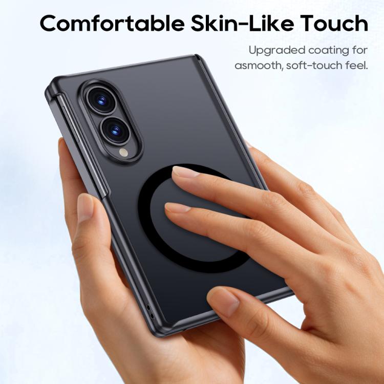 Intergrated Shell And Flim Skin Feel Translucent Frosted Magnetic Phone Case, For Galaxy Z Fold8 5G, For Galaxy Z Fold8 Ultra 5G