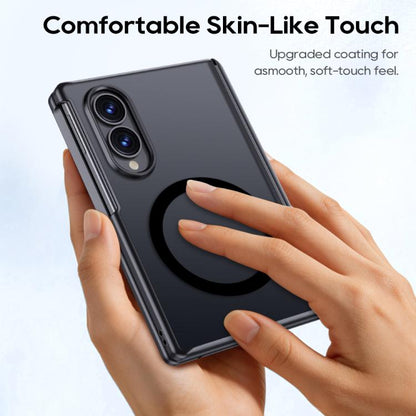 Intergrated Shell And Flim Skin Feel Translucent Frosted Magnetic Phone Case, For Galaxy Z Fold8 5G, For Galaxy Z Fold8 Ultra 5G