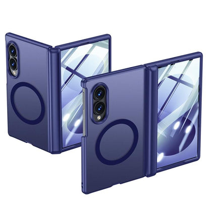 Intergrated Shell And Flim Skin Feel Translucent Frosted Magnetic Phone Case, For Galaxy Z Fold8 5G, For Galaxy Z Fold8 Ultra 5G