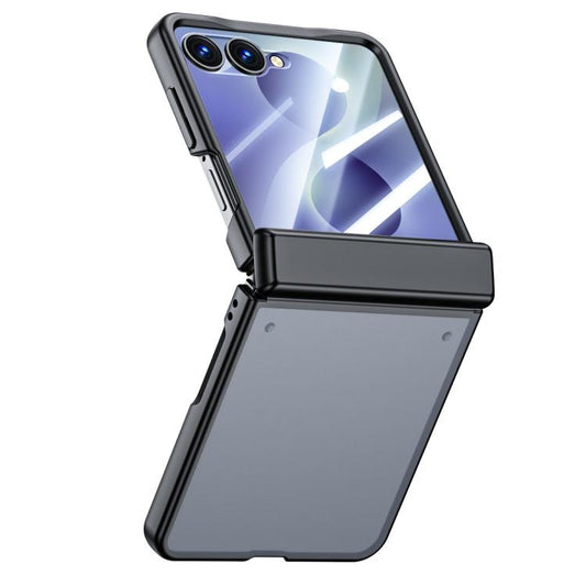 Intergrated Shell And Flim Skin Feel Translucent Frosted Phone Case, For Galaxy Z Flip8 5G