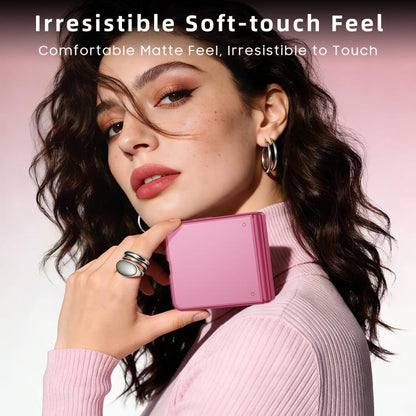 Intergrated Shell And Flim Skin Feel Translucent Frosted Phone Case, For Galaxy Z Flip8 5G