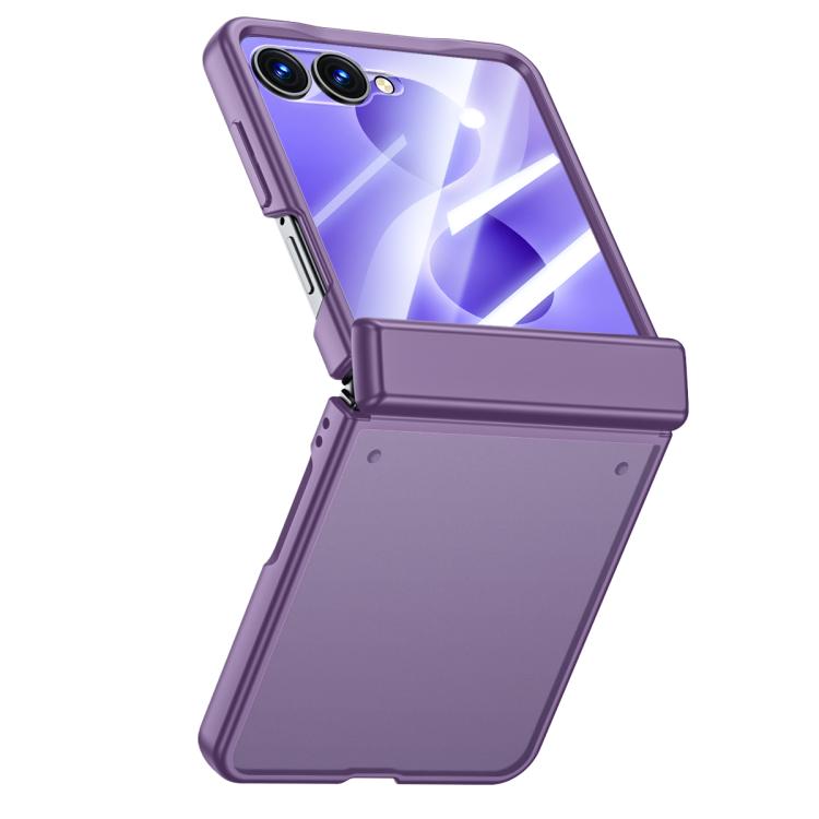 Intergrated Shell And Flim Skin Feel Translucent Frosted Phone Case, For Galaxy Z Flip8 5G