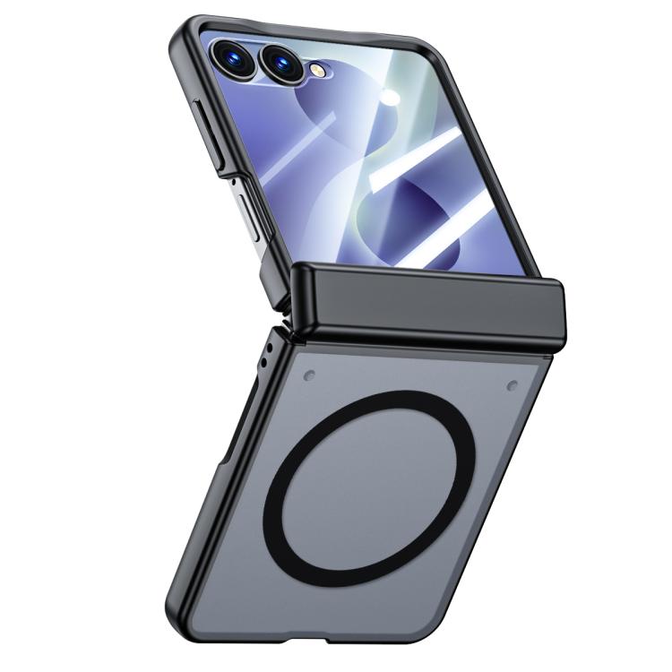 Intergrated Shell And Flim Skin Feel Translucent Magnetic Phone Case, For Galaxy Z Flip8 5G