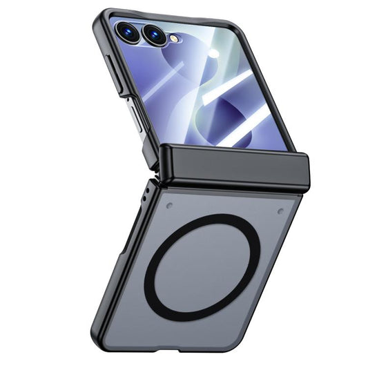 Intergrated Shell And Flim Skin Feel Translucent Magnetic Phone Case, For Galaxy Z Flip8 5G