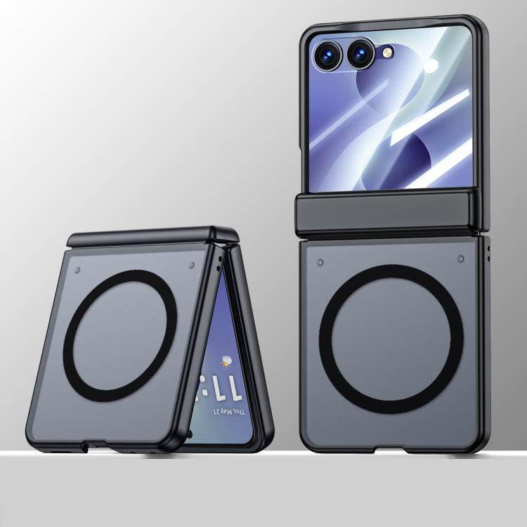 Intergrated Shell And Flim Skin Feel Translucent Magnetic Phone Case, For Galaxy Z Flip8 5G