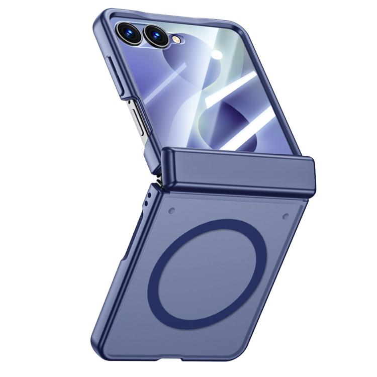 Intergrated Shell And Flim Skin Feel Translucent Magnetic Phone Case, For Galaxy Z Flip8 5G