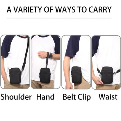 Nylon Men Portable Crossbody Sports Casual Phone Bag