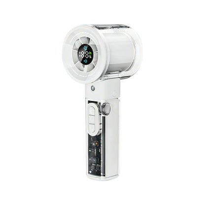 F3 High-speed Handheld Cooling Mini Fan with Stepless Speed Control