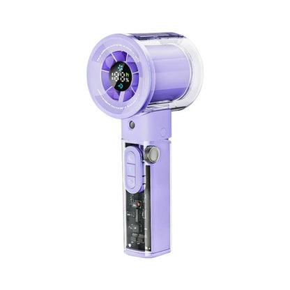 F3 High-speed Handheld Cooling Mini Fan with Stepless Speed Control