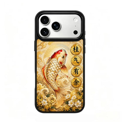 Gold Series PC Silicone Magnetic Phone Case, For iPhone 17 Pro Max, For iPhone 17 Pro