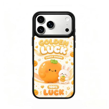 Gold Series PC Silicone Magnetic Phone Case, For iPhone 17 Pro Max, For iPhone 17 Pro