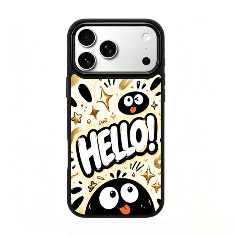 Gold Series PC Silicone Magnetic Phone Case, For iPhone 17 Pro Max, For iPhone 17 Pro