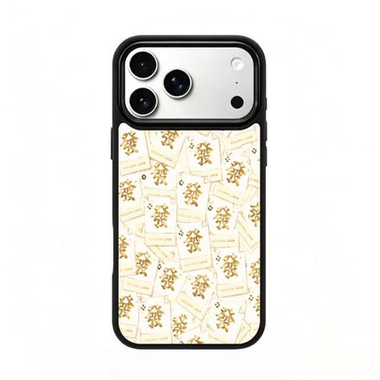 Gold Series PC Silicone Magnetic Phone Case, For iPhone 17 Pro Max, For iPhone 17 Pro