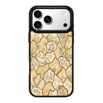 Gold Series PC Silicone Magnetic Phone Case, For iPhone 17 Pro Max, For iPhone 17 Pro