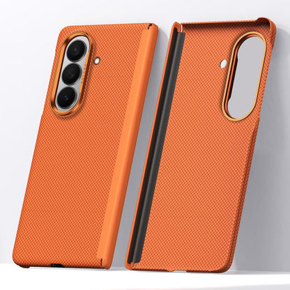 SULADA Kevlar Grid Patterned Skin Feel Phone Case, For Galaxy Z Fold8 Ultra 5G, For Galaxy Z Fold7 5G
