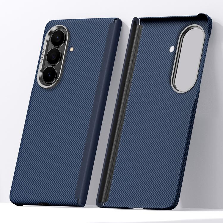 SULADA Kevlar Grid Patterned Skin Feel Phone Case, For Galaxy Z Fold8 Ultra 5G, For Galaxy Z Fold7 5G