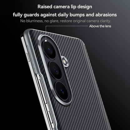 SULADA 600D Kevlar Texture PC Shockproof Phone Case, For Galaxy Z Fold8 Ultra 5G