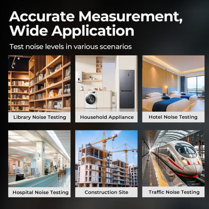 YT312S High Precision Digital Sound Level Meter, Measurement Range: 30–130dB, YT312S