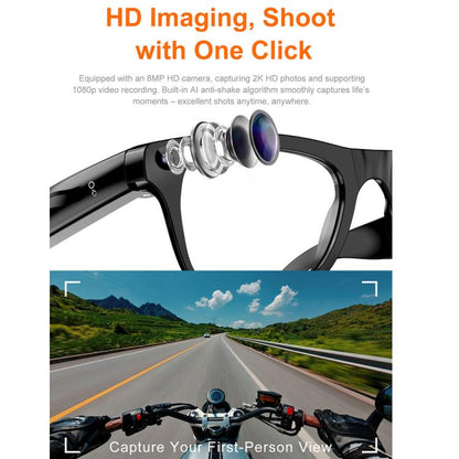 XK One Pro Smart AI Translation Glasses with 8MP HD Camera, Video Recording, WiFi Transmission, Al Smart Voice Assistant, 8MP Camera