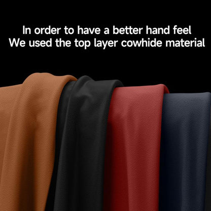 SULADA Frameless Top Layer Cowhide Leather PC Phone Case, For Galaxy Z Fold8 Ultra 5G