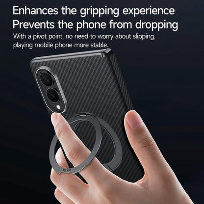 SULADA Kevlar Texture MagSafe Magnetic Holder Phone Case, For Galaxy Z Fold8 5G, For Galaxy Z Fold8 Ultra 5G