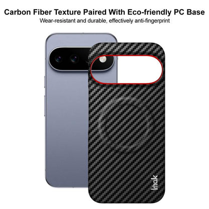 imak Ruiyi Series Red Ring Carbon Fiber Texture Magnetic Phone Case, For Google Pixel 11 Pro XL, For Google Pixel 11 / Pixel 11 Pro