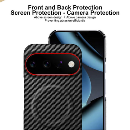 imak Ruiyi Series Red Ring Carbon Fiber Texture Magnetic Phone Case, For Google Pixel 11 Pro XL, For Google Pixel 11 / Pixel 11 Pro