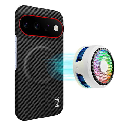 imak Ruiyi Series Red Ring Carbon Fiber Texture Magnetic Phone Case, For Google Pixel 11 Pro XL, For Google Pixel 11 / Pixel 11 Pro