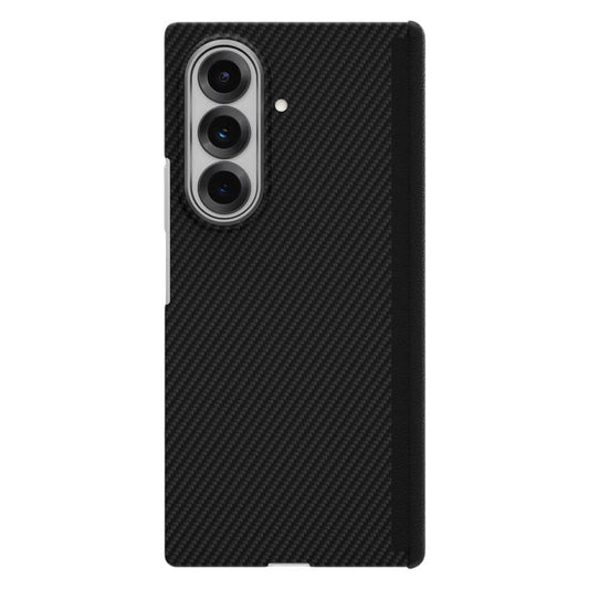600D Fine Texture Series Carbon Fiber Dual-Center Magnetic Phone Case, For Galaxy Z Fold8 Ultra 5G