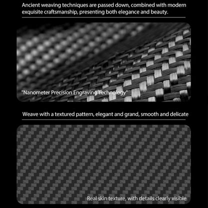 600D Fine Texture Series Carbon Fiber Dual-Center Magnetic Phone Case, For Galaxy Z Fold8 Ultra 5G