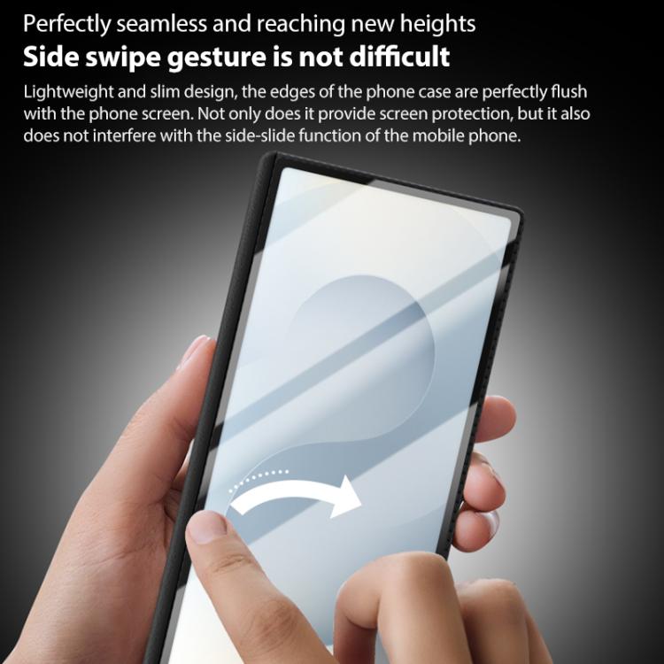 600D Fine Texture Series Carbon Fiber Dual-Center Magnetic Phone Case, For Galaxy Z Fold8 Ultra 5G