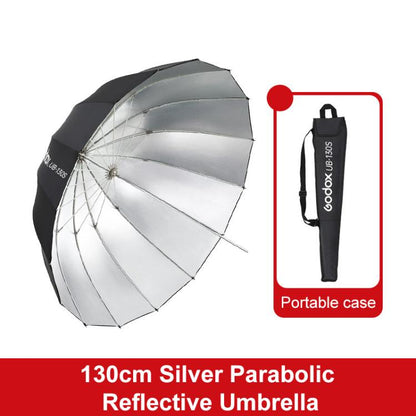 Godox Photography Studio Reflector Diffuser, UB-85S Black Silver Umbrella, UB-85S Black Silver Umbrella with Softbox, UB-105S Black Silver Umbrella, UB-105S Black Silver Umbrella with Softbox, UB-130S Black Silver Umbrella                              ...