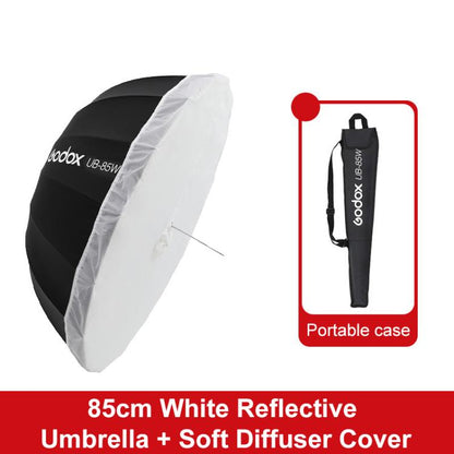 Godox Photography Studio Reflector Diffuser, UB-85S Black Silver Umbrella, UB-85S Black Silver Umbrella with Softbox, UB-105S Black Silver Umbrella, UB-105S Black Silver Umbrella with Softbox, UB-130S Black Silver Umbrella                              ...