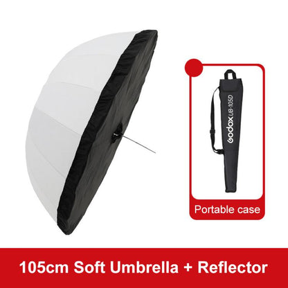 Godox Photography Studio Reflector Diffuser, UB-85S Black Silver Umbrella, UB-85S Black Silver Umbrella with Softbox, UB-105S Black Silver Umbrella, UB-105S Black Silver Umbrella with Softbox, UB-130S Black Silver Umbrella                              ...