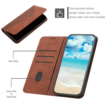Diamond Splicing Skin Feel Magnetic Leather Phone Case, For Tecno Pova 8 5G, For Tecno Spark 50 5G