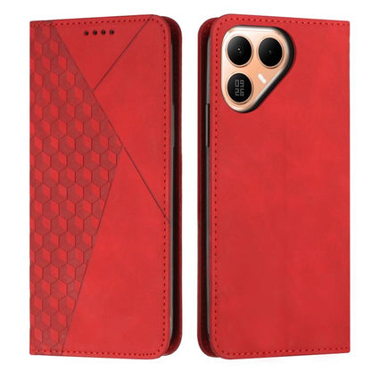 Diamond Splicing Skin Feel Magnetic Leather Phone Case, For Tecno Pova 8 5G, For Tecno Spark 50 5G