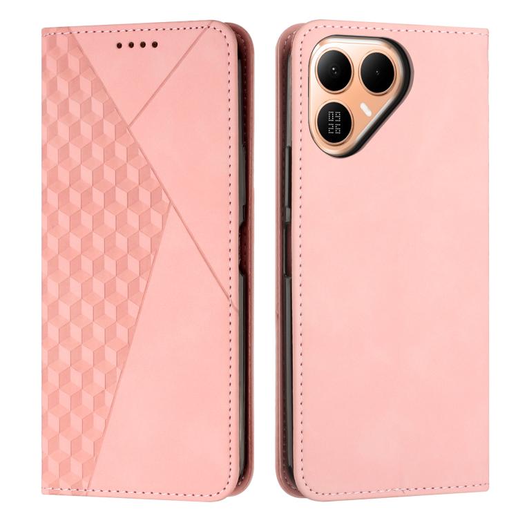 Diamond Splicing Skin Feel Magnetic Leather Phone Case, For Tecno Pova 8 5G, For Tecno Spark 50 5G