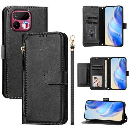 Multi-Card Slots Zipper Wallet Leather Phone Case, For Realme 16T 5G, For Realme C100 5G / C85 4G / 5G / C83 5G, For Realme P4x 5G