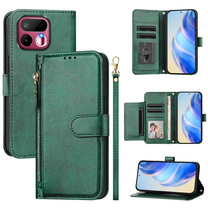 Multi-Card Slots Zipper Wallet Leather Phone Case, For Realme 16T 5G, For Realme C100 5G / C85 4G / 5G / C83 5G, For Realme P4x 5G