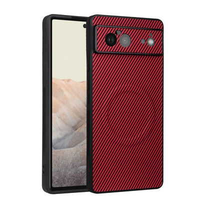 Precise Cutout Carbon Fiber Texture Vegan Leather Phone Case, For Google Pixel 11 Pro XL, For Google Pixel 11, For Google Pixel 11 Pro, For Google Pixel 10a, For Google Pixel 10 Pro XL, For Google Pixel 10 Pro / 10, For Google Pixel 9a                 ...