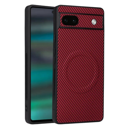 Precise Cutout Carbon Fiber Texture Vegan Leather Phone Case, For Google Pixel 11 Pro XL, For Google Pixel 11, For Google Pixel 11 Pro, For Google Pixel 10a, For Google Pixel 10 Pro XL, For Google Pixel 10 Pro / 10, For Google Pixel 9a                 ...