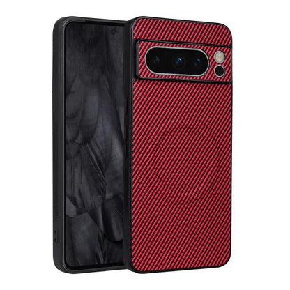 Precise Cutout Carbon Fiber Texture Vegan Leather Phone Case, For Google Pixel 11 Pro XL, For Google Pixel 11, For Google Pixel 11 Pro, For Google Pixel 10a, For Google Pixel 10 Pro XL, For Google Pixel 10 Pro / 10, For Google Pixel 9a                 ...