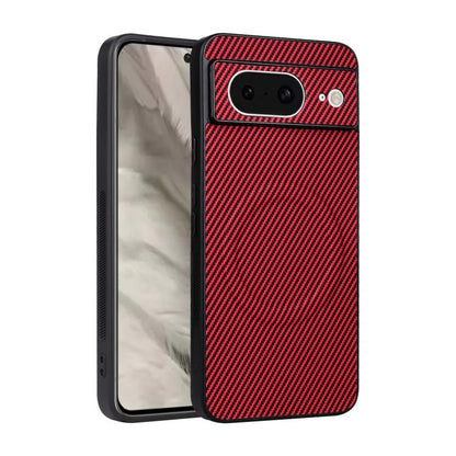 Precise Cutout Carbon Fiber Texture Vegan Leather Phone Case, For Google Pixel 11 Pro XL, For Google Pixel 11, For Google Pixel 11 Pro, For Google Pixel 10a, For Google Pixel 10 Pro XL, For Google Pixel 10 Pro / 10, For Google Pixel 9a                 ...