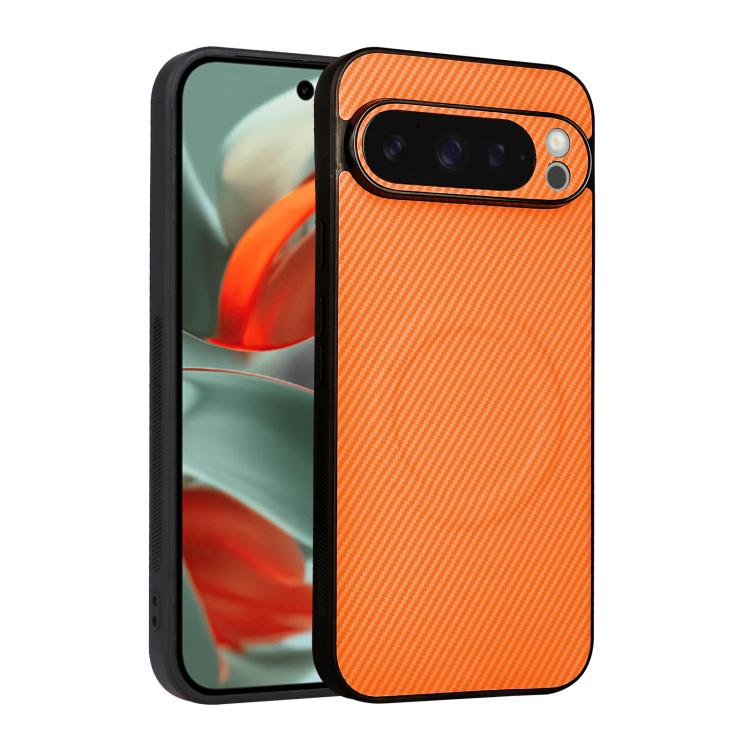 Precise Cutout Carbon Fiber Texture Vegan Leather Phone Case, For Google Pixel 11 Pro XL, For Google Pixel 11, For Google Pixel 11 Pro, For Google Pixel 10a, For Google Pixel 10 Pro XL, For Google Pixel 10 Pro / 10, For Google Pixel 9a                 ...