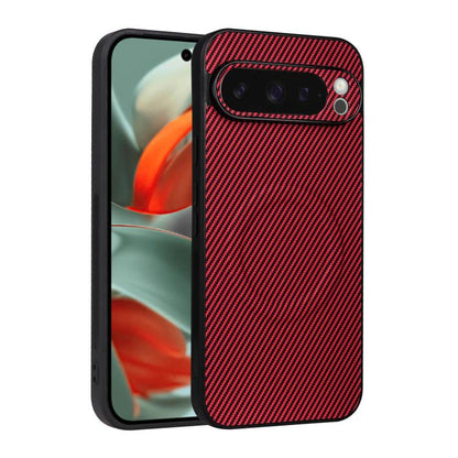 Precise Cutout Carbon Fiber Texture Vegan Leather Phone Case, For Google Pixel 11 Pro XL, For Google Pixel 11, For Google Pixel 11 Pro, For Google Pixel 10a, For Google Pixel 10 Pro XL, For Google Pixel 10 Pro / 10, For Google Pixel 9a                 ...