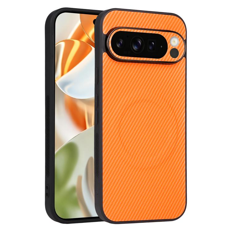 Precise Cutout Carbon Fiber Texture Vegan Leather Phone Case, For Google Pixel 11 Pro XL, For Google Pixel 11, For Google Pixel 11 Pro, For Google Pixel 10a, For Google Pixel 10 Pro XL, For Google Pixel 10 Pro / 10, For Google Pixel 9a                 ...