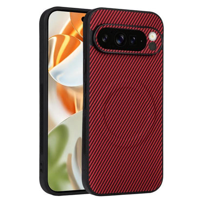Precise Cutout Carbon Fiber Texture Vegan Leather Phone Case, For Google Pixel 11 Pro XL, For Google Pixel 11, For Google Pixel 11 Pro, For Google Pixel 10a, For Google Pixel 10 Pro XL, For Google Pixel 10 Pro / 10, For Google Pixel 9a                 ...